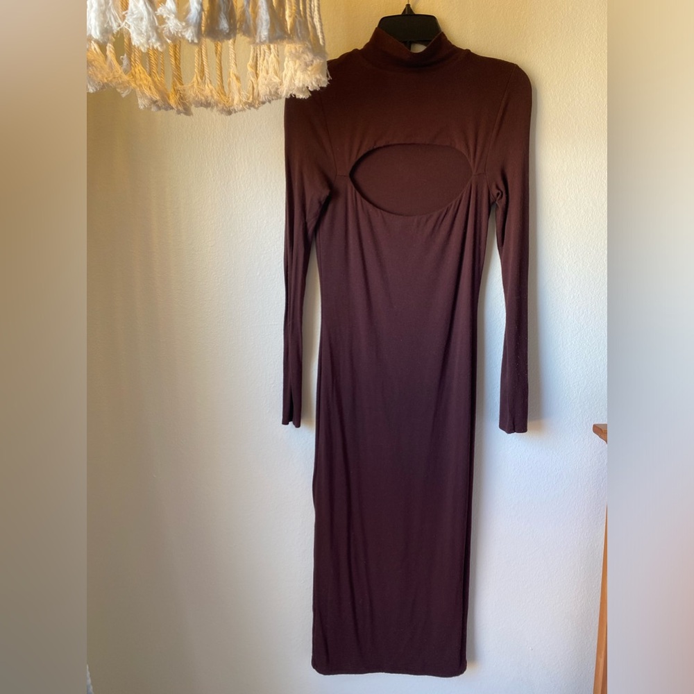 Bodycon Long-Sleeve Dress